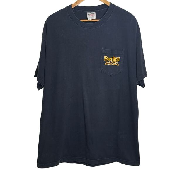 Vintage 2001 Boot Hill Saloon Biketoberfest Size XL Made in the USA T-Shirt - Picture 2 of 5